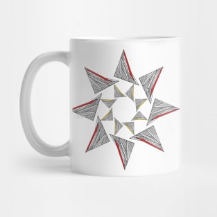 Zentangle star Mug